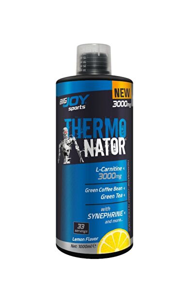 Bigjoy Sports Bigjoy L-Karnitin Thermonator Limon Aromalı – 33 Servis (L-Karnitin 3000 Mg / Servis)