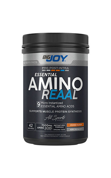 Bigjoy Sports Amino Asit Essentıal Amino Reaal Portakal Aroma 420G 42 Servis