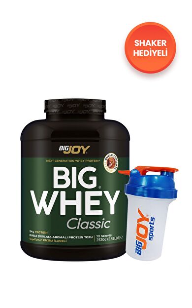 Bigjoy Sports BIGWHEY Whey Protein Classic Çikolata Aromalı 2520g 72 Servis