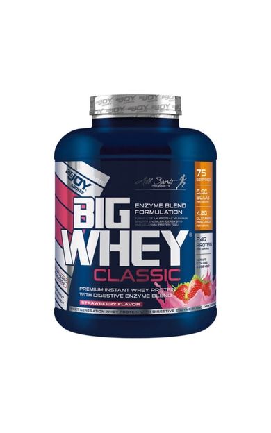 Bigjoy Sports Bigjoy Big Whey Classic Whey Protein 2376 gr Çilek