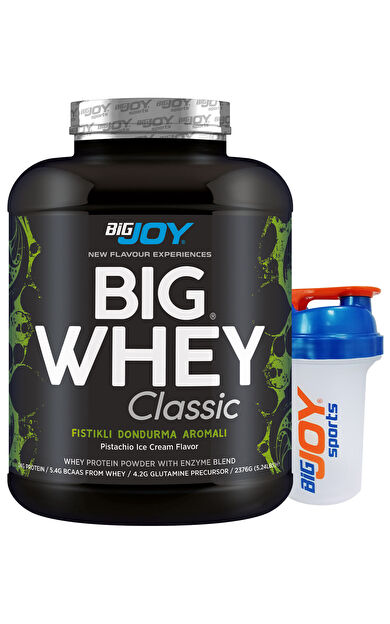 Bigjoy Sports Big Whey Classic Whey Protein Antep Fistikli Dondurma 72 Servis 2376Gr Protein Tozu