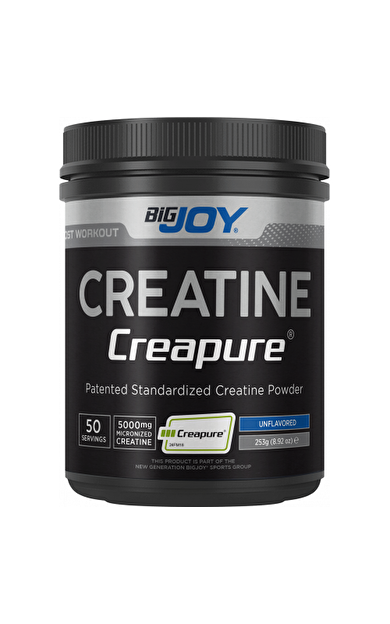 Bigjoy Sports Creapure Creatine Aromasız 253g