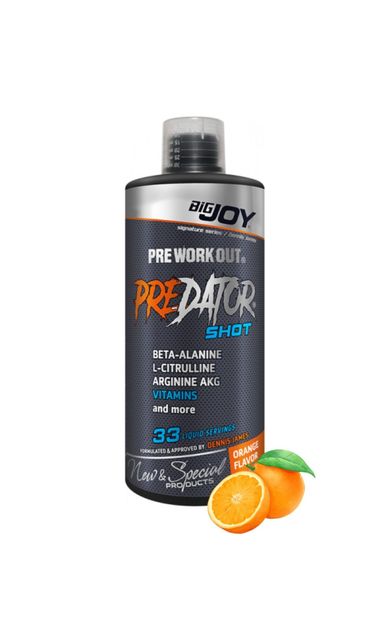 Bigjoy Predator Shot Portakal Aromalı 1000 ml