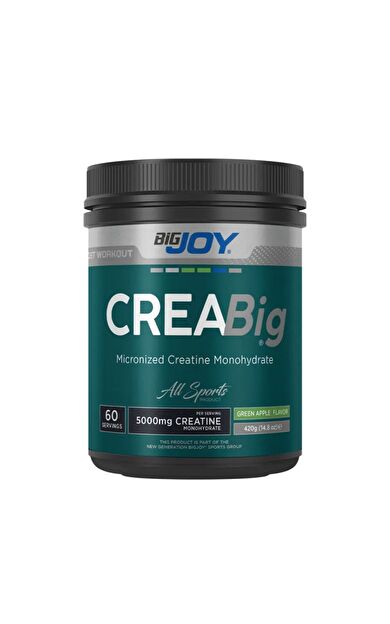 Bigjoy Creabig Powder Yesil Elma Aromalı 420g