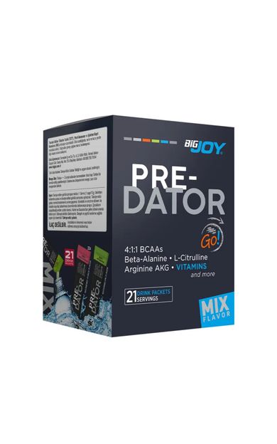Bigjoy Predator Go! Mix Aroma 17g x 21 Adet (21 Servis)