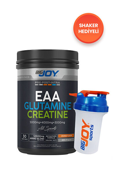 Bigjoy EAA+Glutamine+Creatine Portakal Aromalı 480g