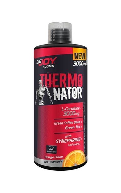 Bigjoy L-Karnitin ThermoNator Portakal Aromalı - 33 Servis (L-Karnitin 3000 mg / Servis)