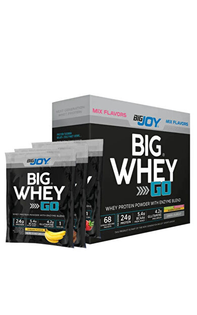 Bigjoy Big Whey Go Protein 2201 gr 68 Saşe Mix