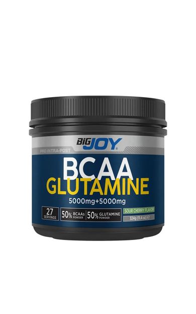 Bigjoy Bcaa Glutamin Vişne 324gr 27 Servis Bcaa Glutamine Amino Asit