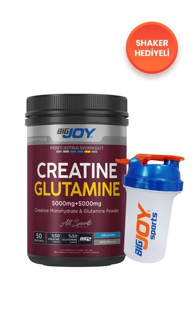 Bigjoy BIG2 Creatine + Glutamine 505g Aromasız