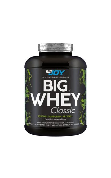 Bigjoy BIGWHEY Whey Protein Classic Antep Fistikli Dondurma Aromalı 2376g 72 Servis