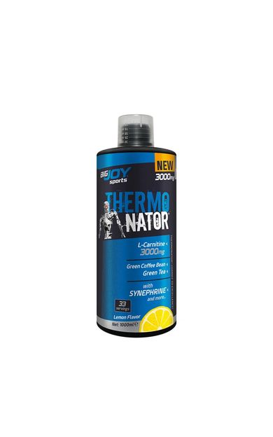Bigjoy L-Karnitin ThermoNator Limon Aromalı – 33 Servis (L-Karnitin 3000 mg / Servis)