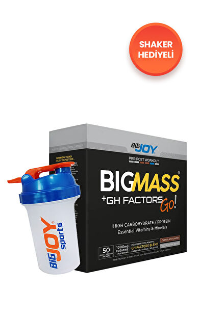 Bigjoy BIGMASS GO! GH FACTORS Çikolata Aromalı 50 Servis