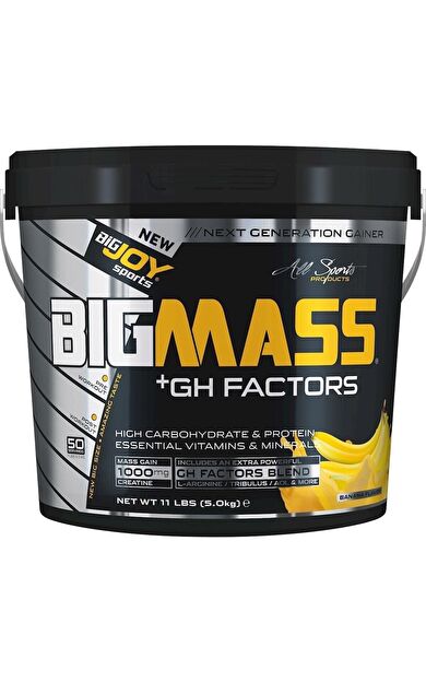 Bigjoy Bigjoy Mass Gh Factors 5 Kg Muz Aromalı Gainer