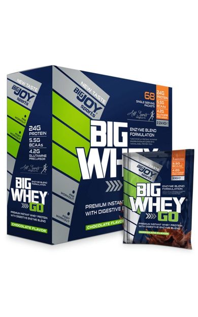 Bigjoy Bigwheygo Whey Protein Tozu 68 Paket (servis) Çikolata Aromalı Bigwhey