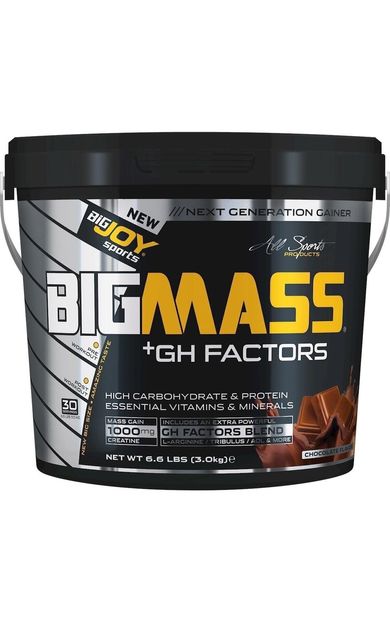 Bigjoy Bigjoy Mass Gh Factors 3 Kg Çikolatalı Gainer