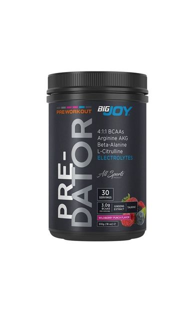Bigjoy Pre-dator 510 Gr Pre-Workout Orman Meyveli