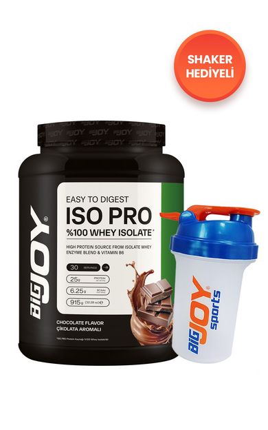 Bigjoy Iso Pro Whey Isolate Çikolata Aromalı 915g