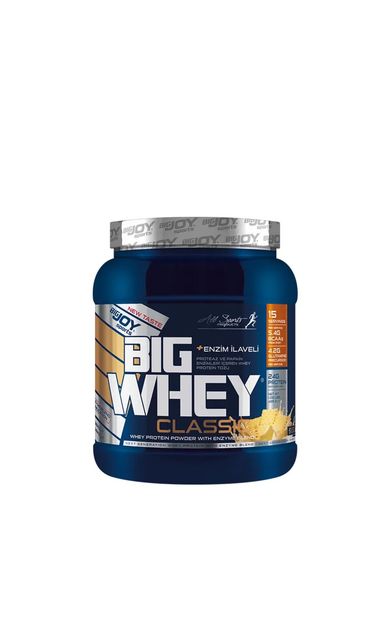 Bigjoy BIGWHEY Whey Protein Classic Bisküvi Aromalı 495g 15 Servis
