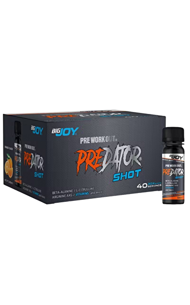BİGJOY Predator Shot Portakal 60 ml x 20 Adet