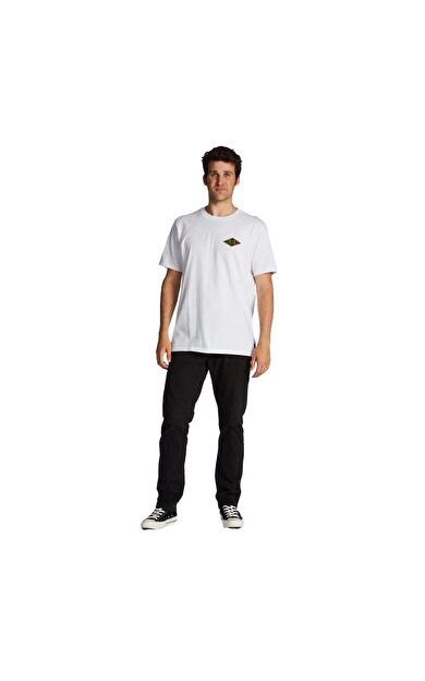 Billabong ABYZT01697 Crayon Wave Ss Erkek Tişört ABYZT01697-WHT