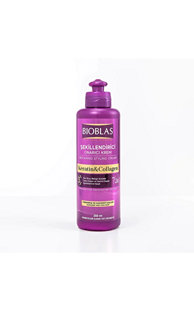 Bioblas Keratin + Collagen Şekillendirici Saç Bakım Kremi 250 ml