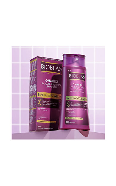 Bioblas Collagen + Keratin Şampuan Hacim 360 Ml