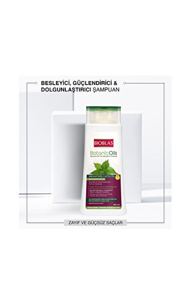 Bioblas Botanic Oils Şampuan Isırgan 360 Ml