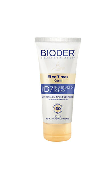 Bioder El ve Tırnak Kremi 50 ml