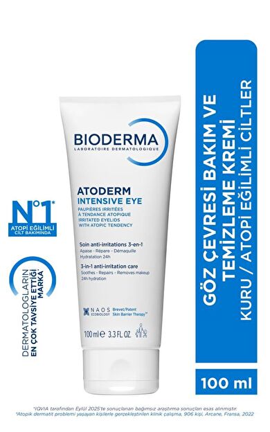 Bioderma Atoderm İntensive Eye 100 Ml- PUANLI- SKT:06/2028