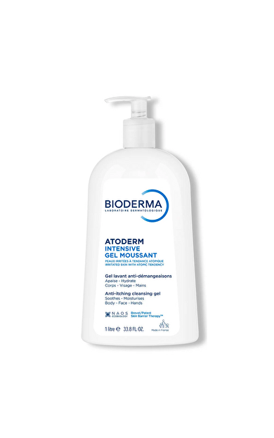 Bioderma Atoderm Intensive Foaming Gel 1 Litre - Yüz Yıkama Jeli
