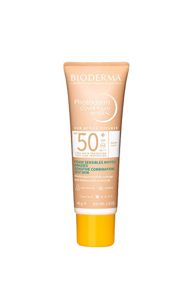 Bioderma Photoderm Cover Touch Mineral SPF 50 40 gr - Light