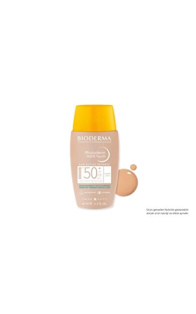 Bioderma Photoderm Nude Touch Mineral Spf50+ Light 40 Ml- PUANLI