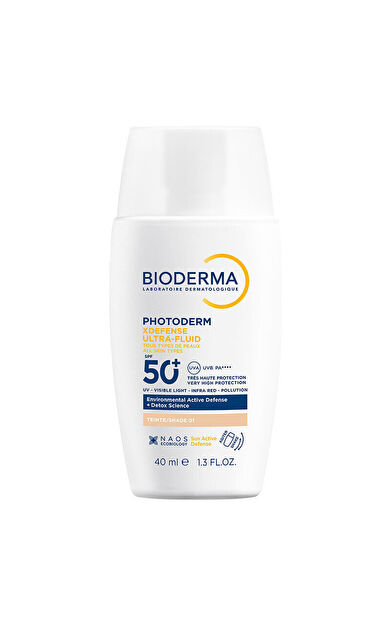 Bioderma Photoderm XDefense Spf50+ Tüm Cilt Tipleri İçin Renkli Güneş Kremi 40 ml - Very Light