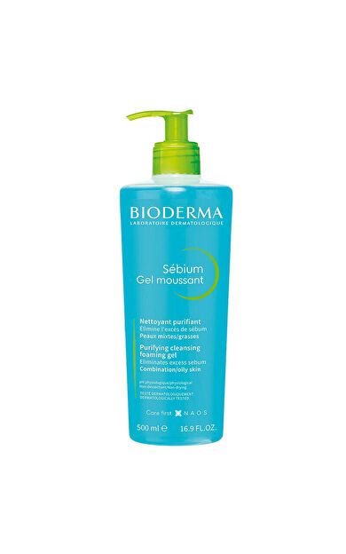 Bioderma Sebium Foaming Cilt Temizleme Jeli 500 ml