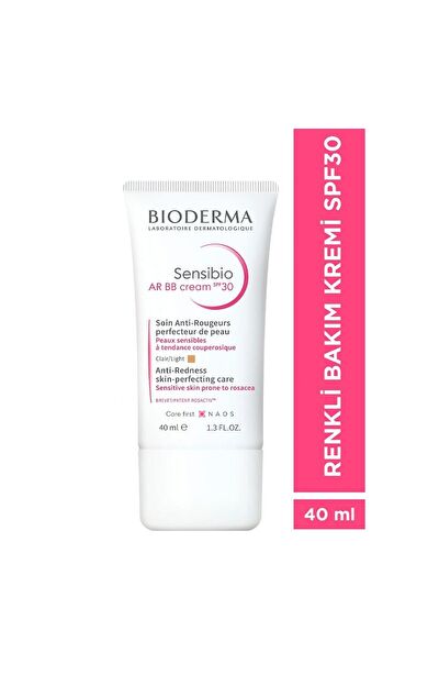 Bioderma Sensibio AR BB Cream Spf30 (Light) 40ml