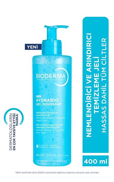 Bioderma Hydrabio Gel Moussant 400 Ml - PUANSIZ