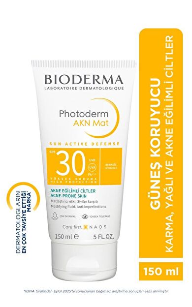 Bioderma Photoderm AKN Mat Spf30 150 Ml- PUANLI