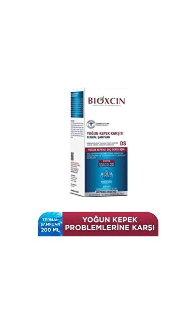 Bioxcin Forte DS Yoğun Kepek Karşiti Termal Şampuan 200 Ml - SKT:12M