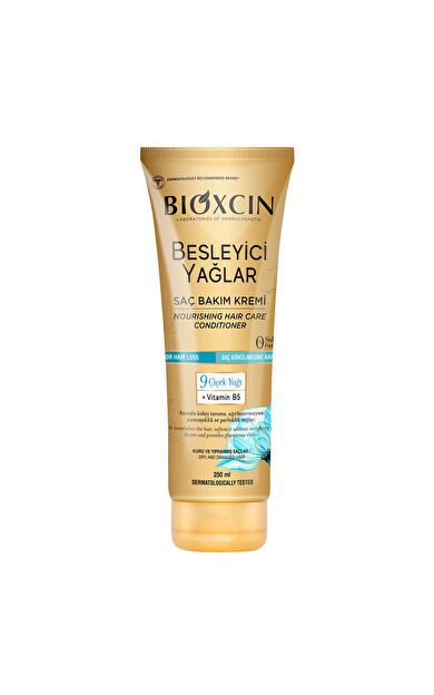 Bioxcin Besleyici Yağlar Saç Bakım Kremi (Kuru ve Yıpranmış Saçlar) 250 ml