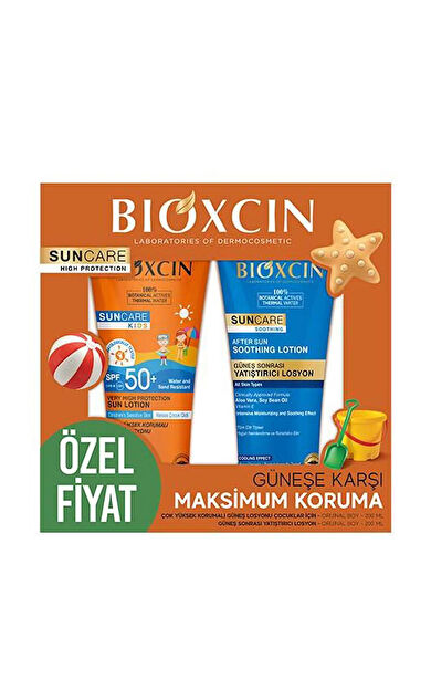 Bioxcin Çocuklar İçin Güneş Bakım Seti