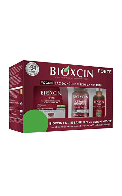 Bioxcin Forte Yoğun Saç Dökülmesi İçin Bakım Kiti