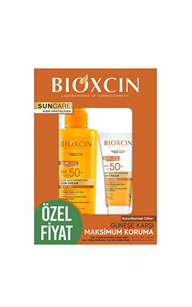 Bioxcin Güneşe Karşı Maksimum Koruma Seti Kuru/Normal Ciltler