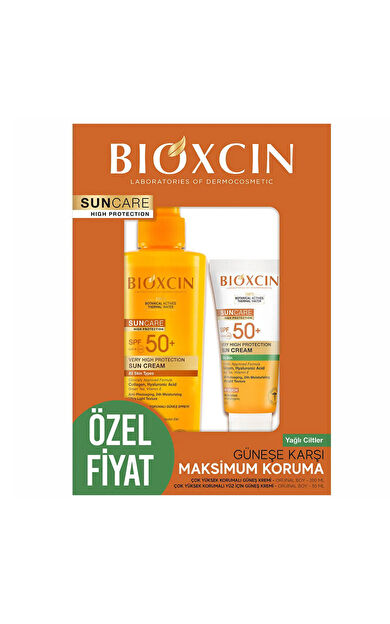 Bioxcin Güneşe Karşı Maksimum Koruma Seti Yağlı Ciltler