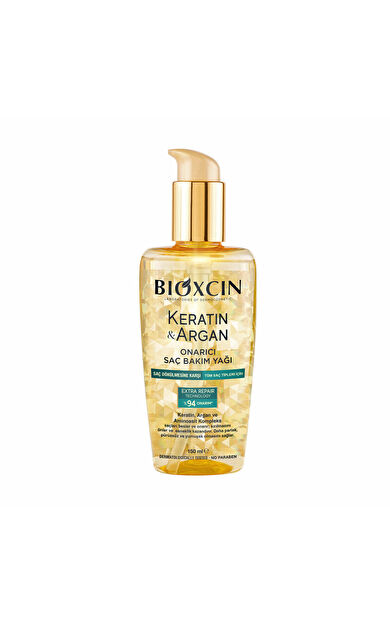 Bioxcin Keratin ve Argan Onarıcı Saç Bakım Yağı 150 ml