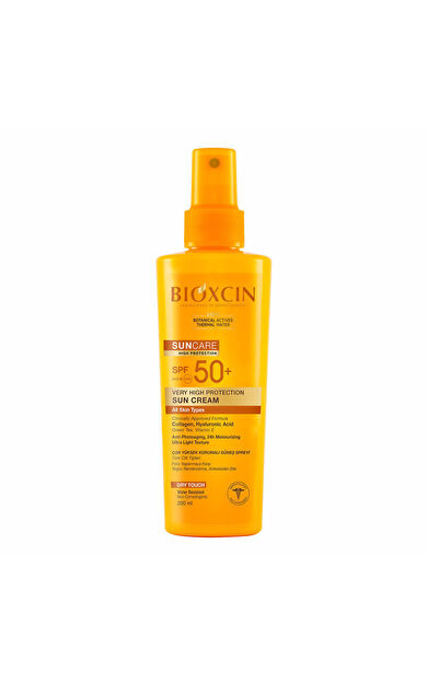 Bioxcin Sun Care Tüm Ciltler için Güneş Spreyi SPF 50+ 200 ml