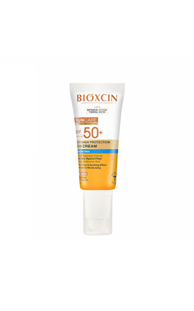 Bioxcin Suncare Spf50+ Hassas Cilt Güneş Kremi 50 ml