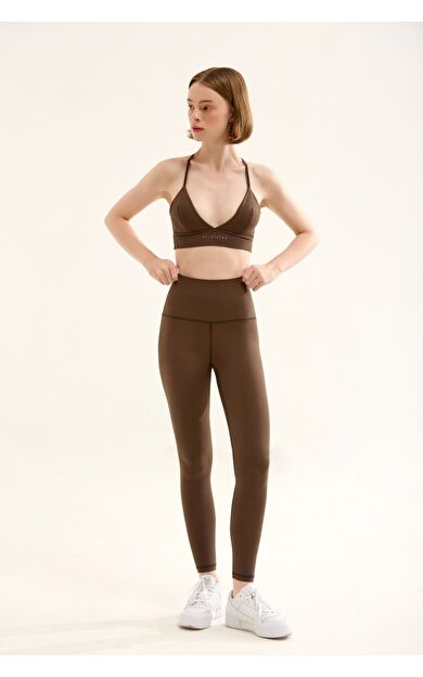 BIRDIEJAY BIRDIESMOOTH - LEGGINGS OF A LIFETIME KAHVERENGİ YOGA VE SPOR TAYTI