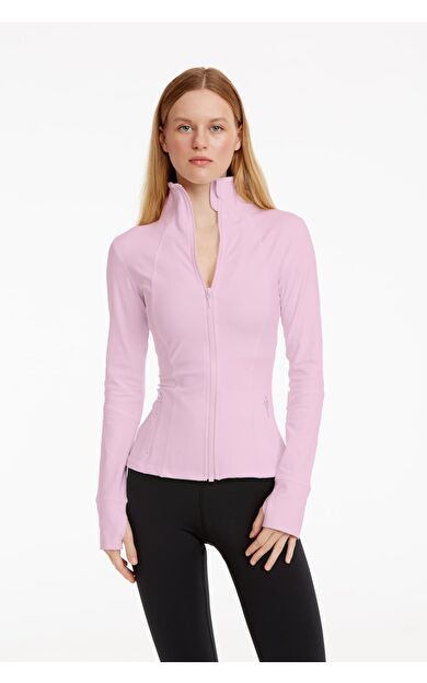 BIRDIEJAY BIRDIESMOOTH - MAIN CHARACTER PILATES JACKET BEBEK PEMBESİ PİLATES CEKETİ