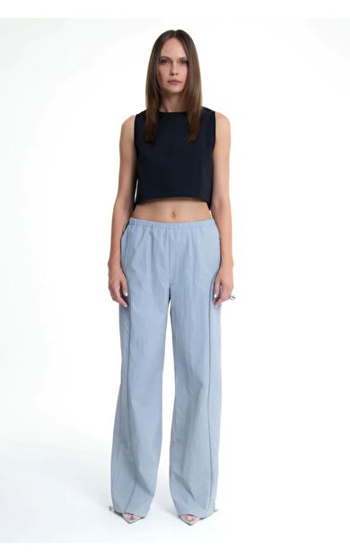 BIRDIEJAY OREGON CROP PARAŞÜT BLUZ - SİYAH